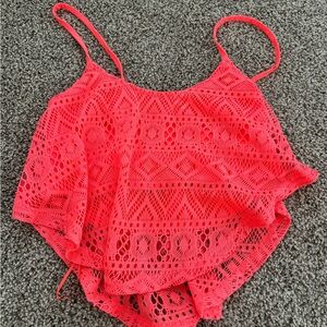 Neon Pink Crop top